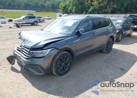 2022 Volkswagen Tiguan 2.0T Se z USA, uszkodzony, nr VIN 3VV3B7AX1NM166528